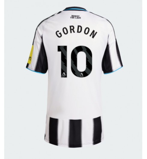 Newcastle United Anthony Gordon #10 Hjemmedrakt Dame 2025-26 Korte ermer Newcastle United Anthony Gordon #10 Hjemmedrakt Dame 2025-26 Korte ermer